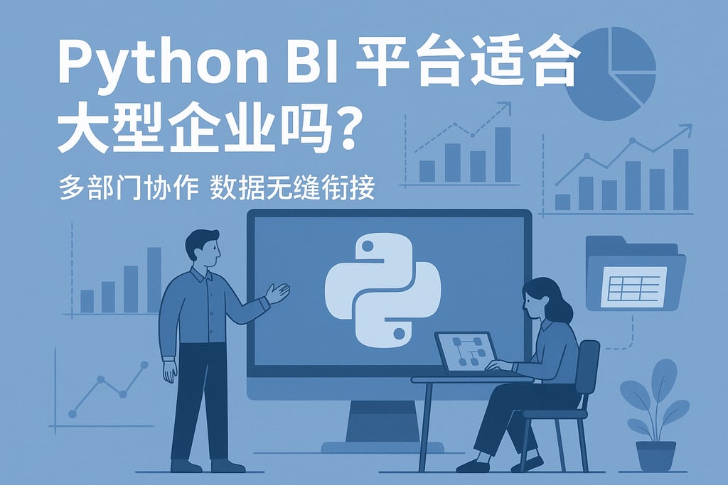 Python BI平台适合大型企业吗？多部门协作数据无缝衔接